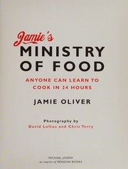 Cover of: Jamie's Ministry of Food by Jamie Oliver