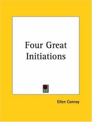 Cover of: Four Great Initiations | Ellen Conroy