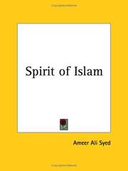 Cover of: Spirit of Islam