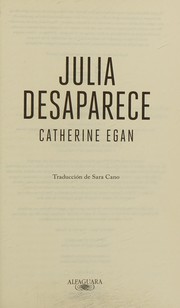 JULIA DESAPARECE by Catherine Egan