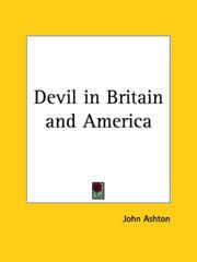 Cover of: Devil in Britain and America
