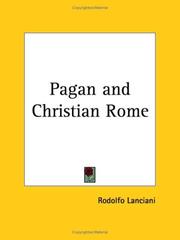 Cover of: Pagan and Christian Rome