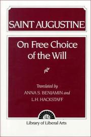 Cover of: Augustine by Anna Benjamin, L. H. Hackstaff