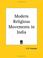 Cover of: Modern Religious Movements in India
