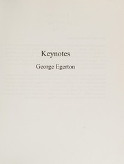 Cover of: Keynotes by George Egerton