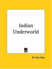Cover of: Indian Underworld
