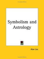 Cover of: Symbolism and Astrology