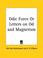 Cover of: Odic Force or Letters on Od and Magnetism