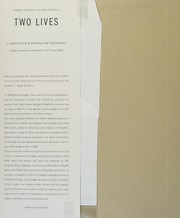 Cover of: Two lives: Georgia O'Keeffe & Alfred Stieglitz : a conversation in paintings and photographs