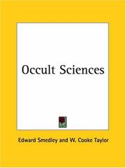 Cover of: Occult Sciences