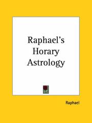 Cover of: Raphael's Horary Astrology