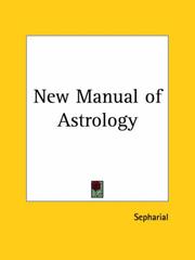 Cover of: New Manual of Astrology