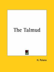 Cover of: The Talmud by H. Polano