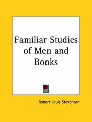 Cover of: Familiar Studies of Men and Books by Robert Louis Stevenson