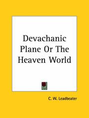 Cover of: Devachanic Plane or The Heaven World