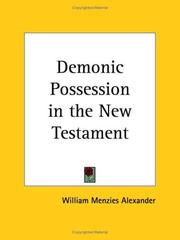 Cover of: Demonic Possession in the New Testament