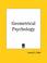 Cover of: Geometrical Psychology