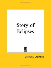 Cover of: Story of Eclipses by George Frederick Chambers