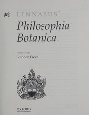 Cover of: Linnaeus' Philosophia botanica