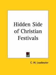 Cover of: Hidden Side of Christian Festivals