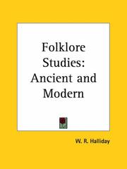 Cover of: Folklore Studies: Ancient and Modern