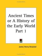 Cover of: Ancient Times or A History of the Early World, Part 1