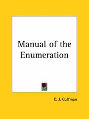 Cover of: Manual of the Enumeration by C. J. Coffman