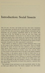 Cover of: Lives of Social Insects: All About Bees, Wasps, Termites, and Ants and How They Set Up Their Societies