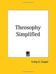 Cover of: Theosophy Simplified