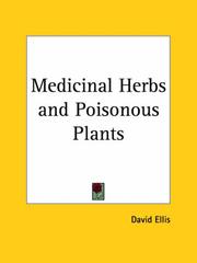 Cover of: Medicinal Herbs and Poisonous Plants