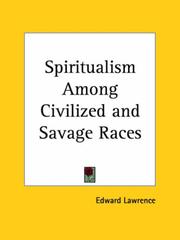 Cover of: Spiritualism Among Civilized and Savage Races