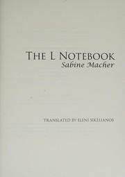 Cover of: l Notebook