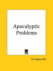Cover of: Apocalyptic Problems | H. Erskine Hill