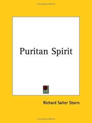 Cover of: Puritan Spirit