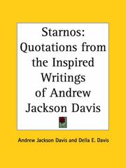 Cover of: Starnos: Quotations from the Inspired Writings of Andrew Jackson Davis