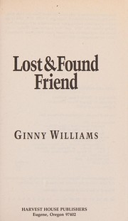 Cover of: Lost & found friend
