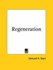 Cover of: Regeneration by Edmund Hamilton Sears