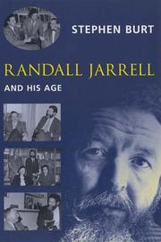 Cover of: Randall Jarrell and His Age