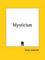 Cover of: Mysticism by Evelyn Underhill