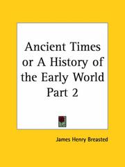 Cover of: Ancient Times or A History of the Early World, Part 2