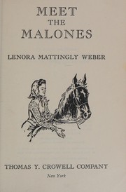 Cover of: Meet the Malones