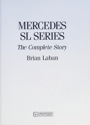 Cover of: Mercedes Sl Series: The Complete Story (Crowood Autoclassics)