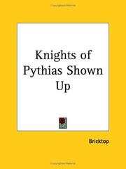 Cover of: Knights of Pythias Shown Up