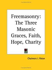 Cover of: Freemasonry by Chalmers I. Paton