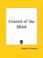 Cover of: Control of the Mind
