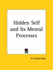 Cover of: Hidden Self and Its Mental Processes