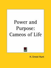 Cover of: Power and Purpose: Cameos of Life