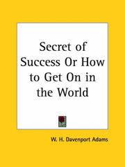 Cover of: Secret of Success or How to Get On in the World