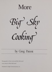 Cover of: More Big Sky cooking