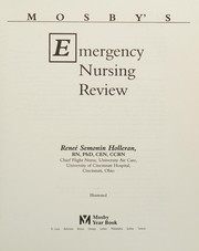 Cover of: Mosby's emergency nursing review
